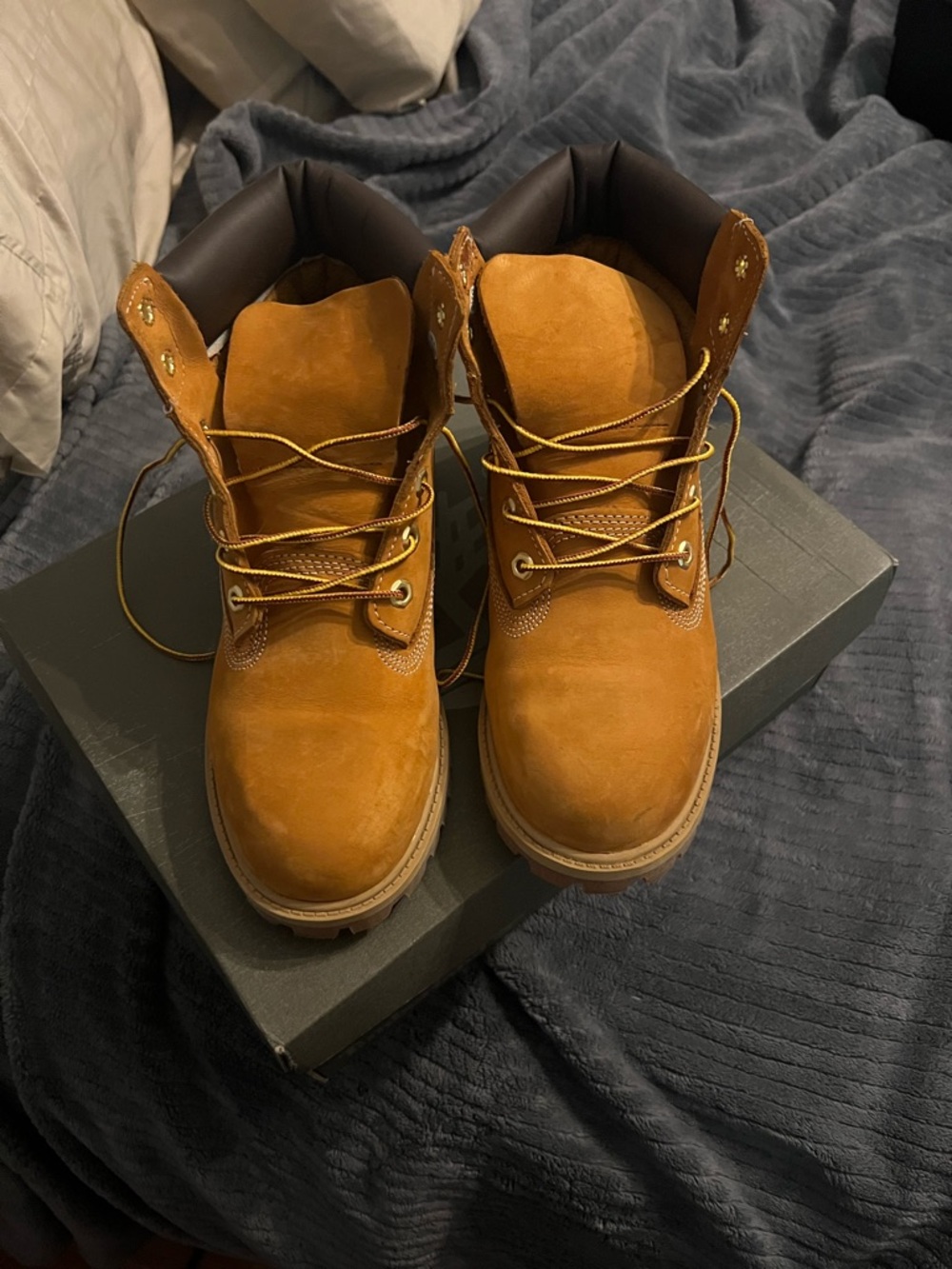 Junior Classic Wheat Timberland Work Boots